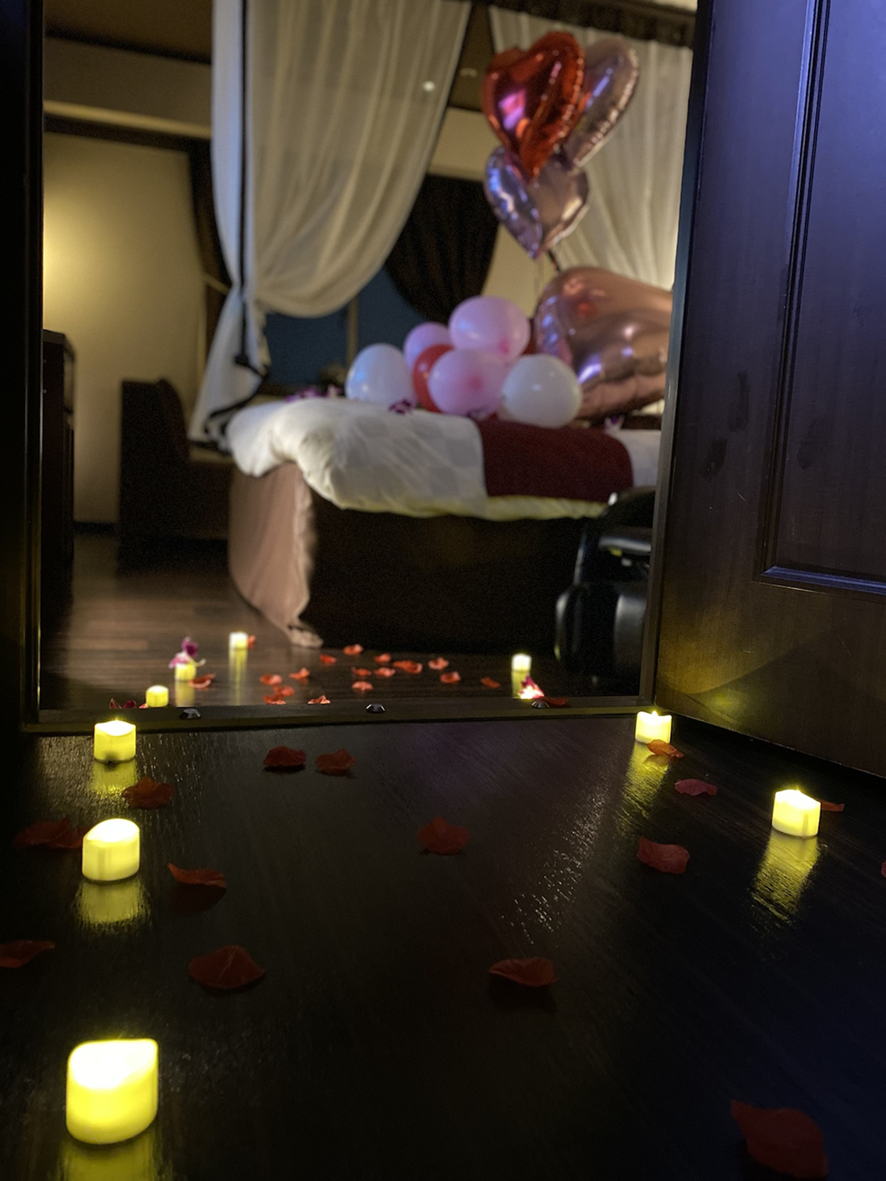 キャンドルロードでサプライズ！！