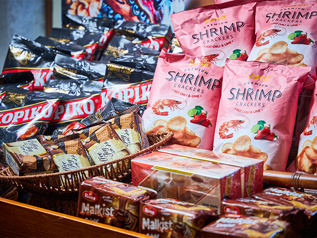 スナックの盛り合わせ