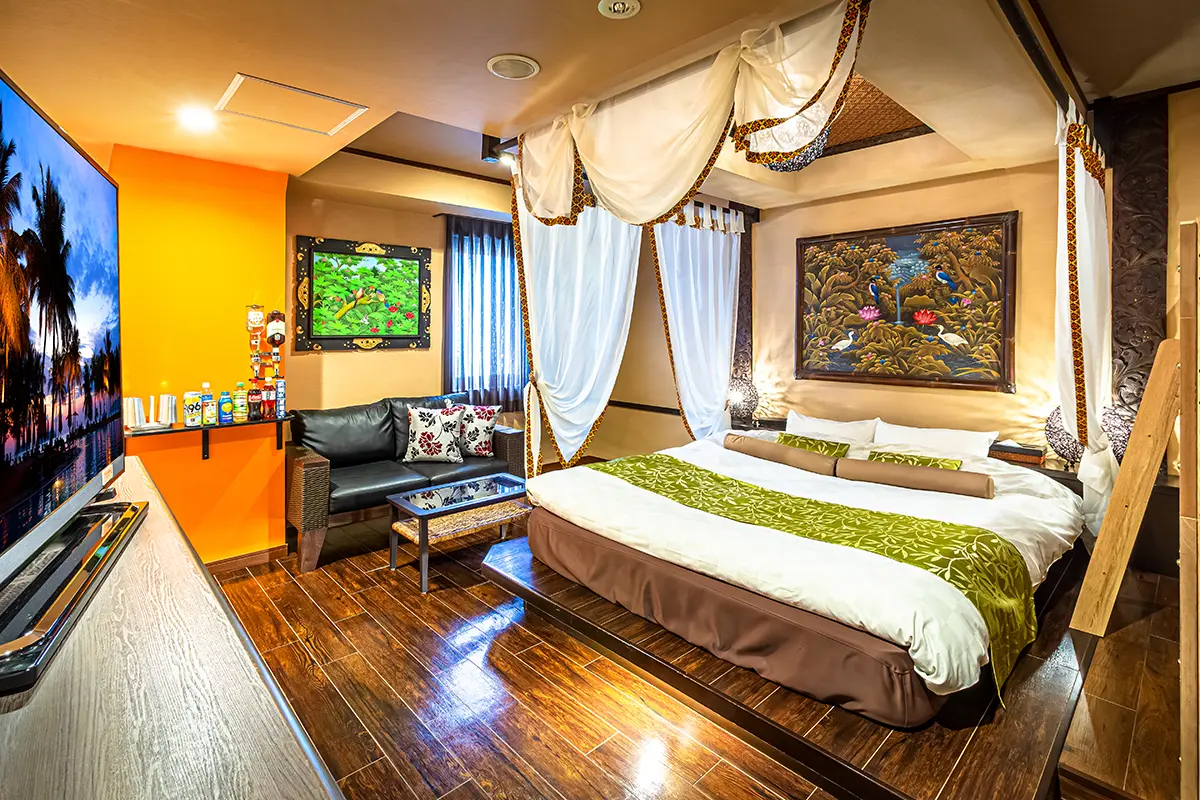 アルコールバー付きバリアンルーム（禁煙ルーム）