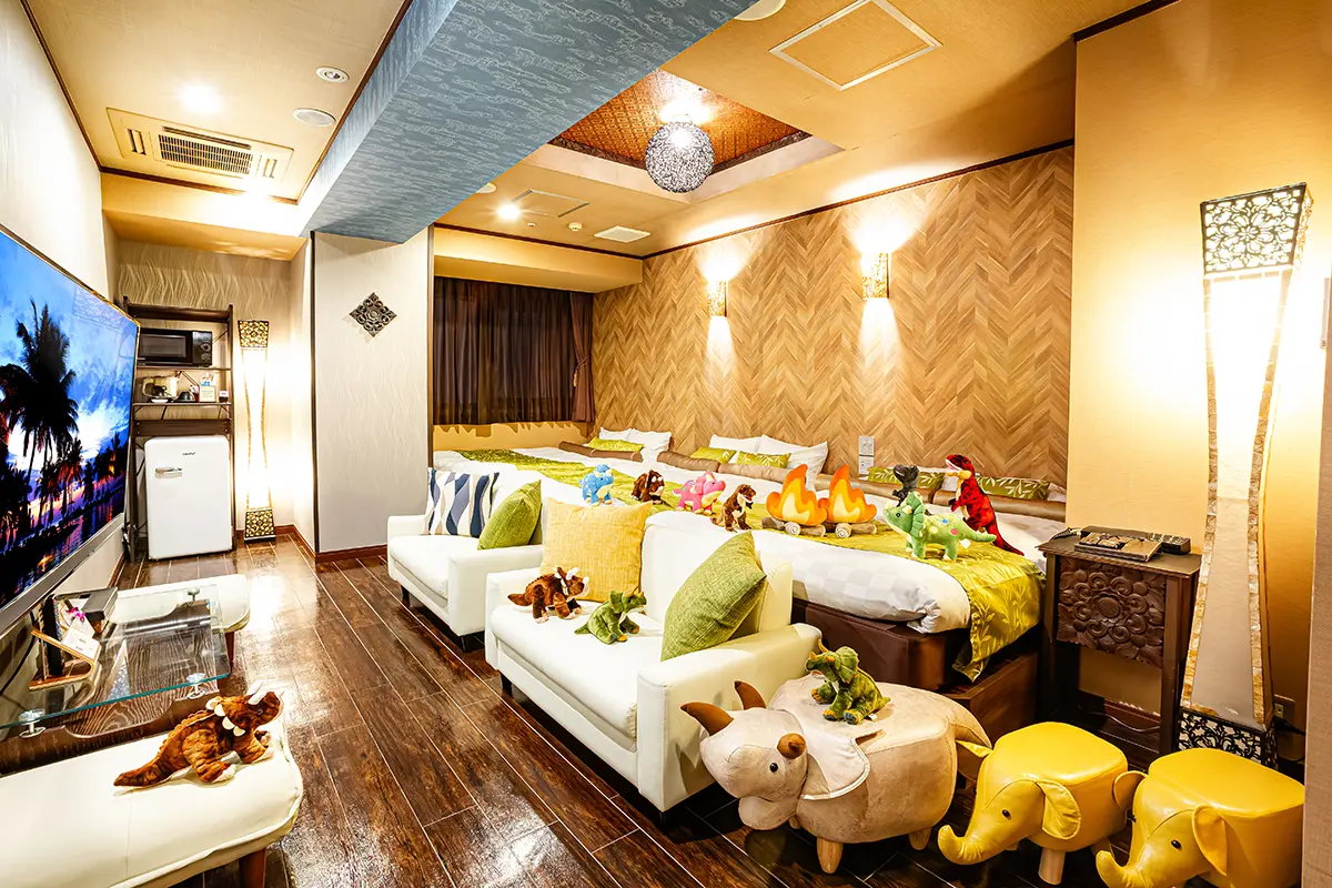 【最大6名様】3ベッドタイプバリアンルーム