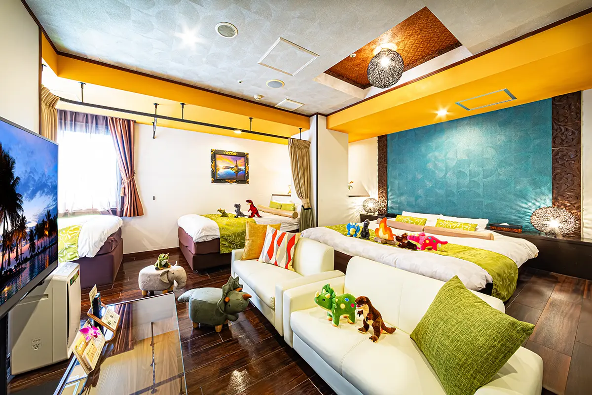 【最大6名様】3ベッドタイプバリアンルーム