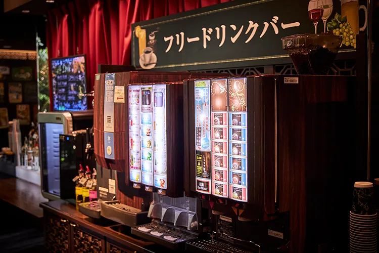 ソフトドリンクバー