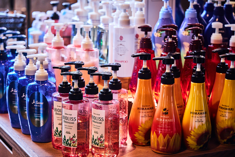 好みで選べるシャンプー＆コンディショナー