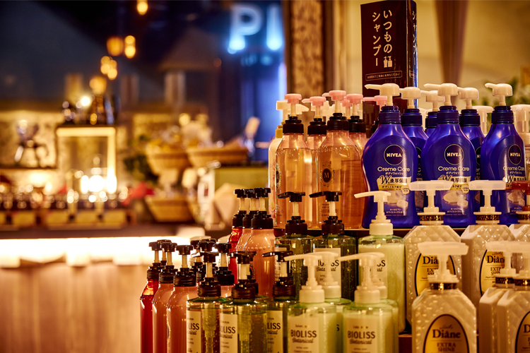 好みで選べるシャンプー＆コンディショナー