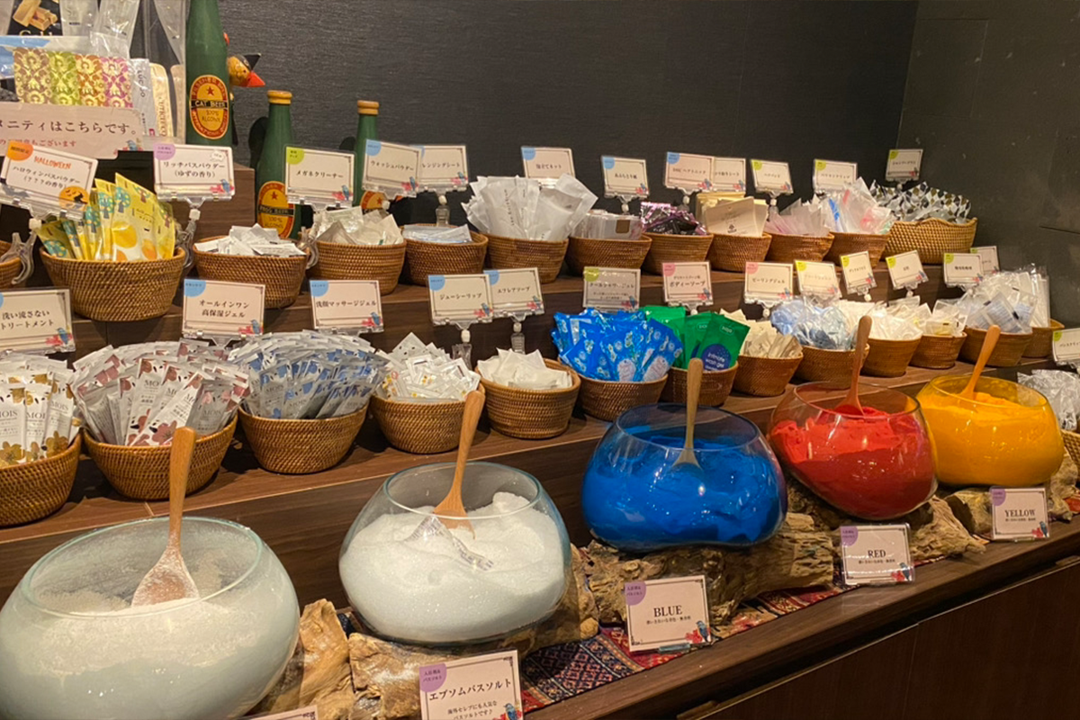 All-you-can-choose amenity